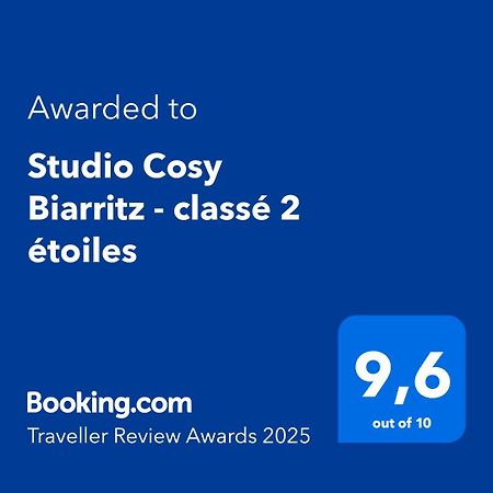 Studio Cosy Biarritz - Classe 2 Etoiles Exterior foto